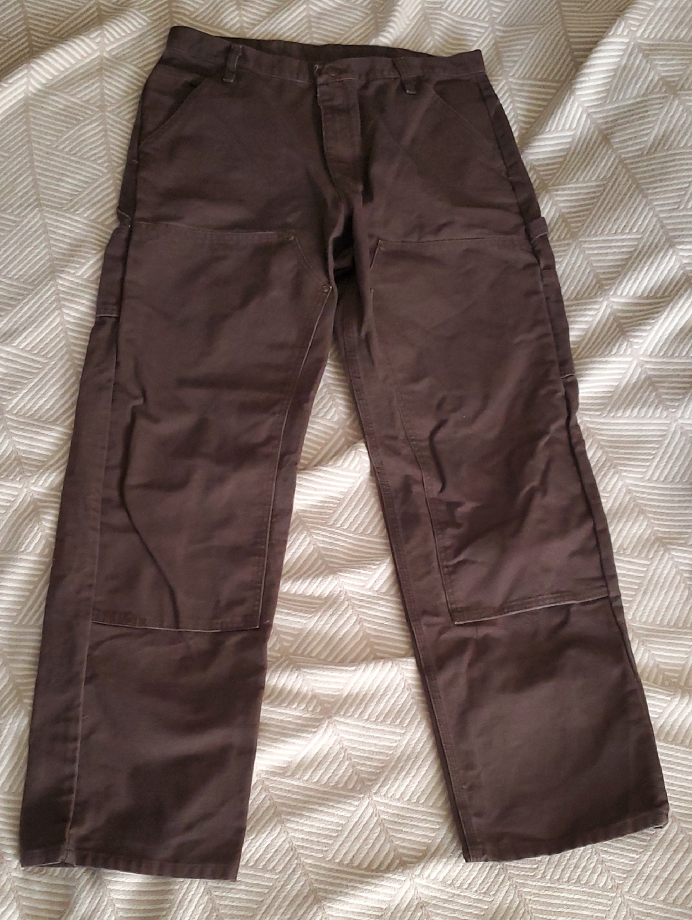 VF Imagewear. Heavy Duty 100% Cotton Contractor Work Pant. Brown. 36-37 W. LN